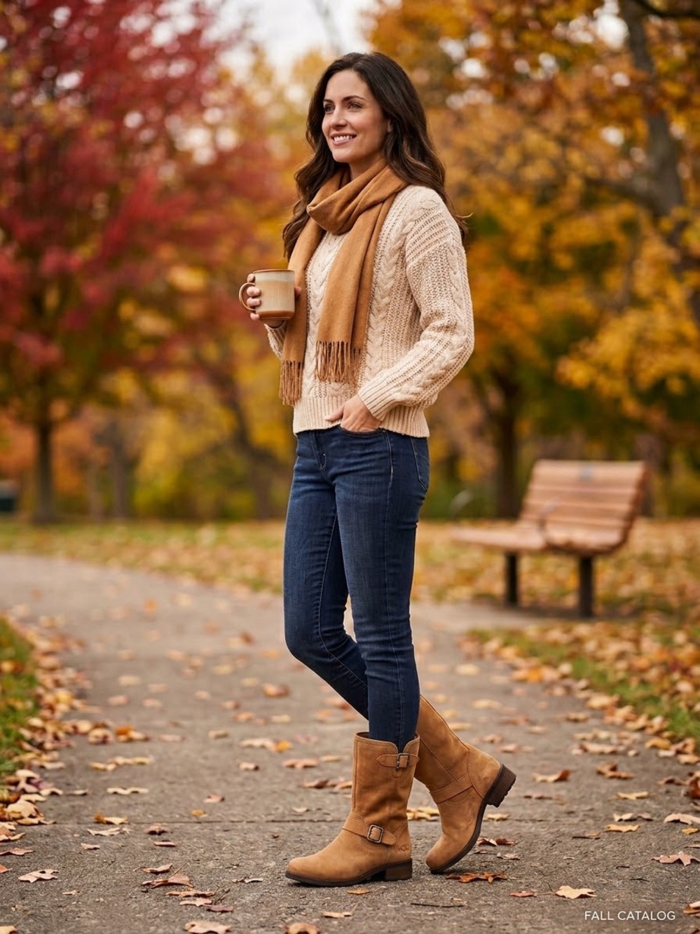 UGG CHANEY CHESTNUT BOOTS SIZE 11